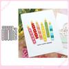 Happy Birthday Candle Metal Die-Cut for DIY Crafting, June 2024 Edition