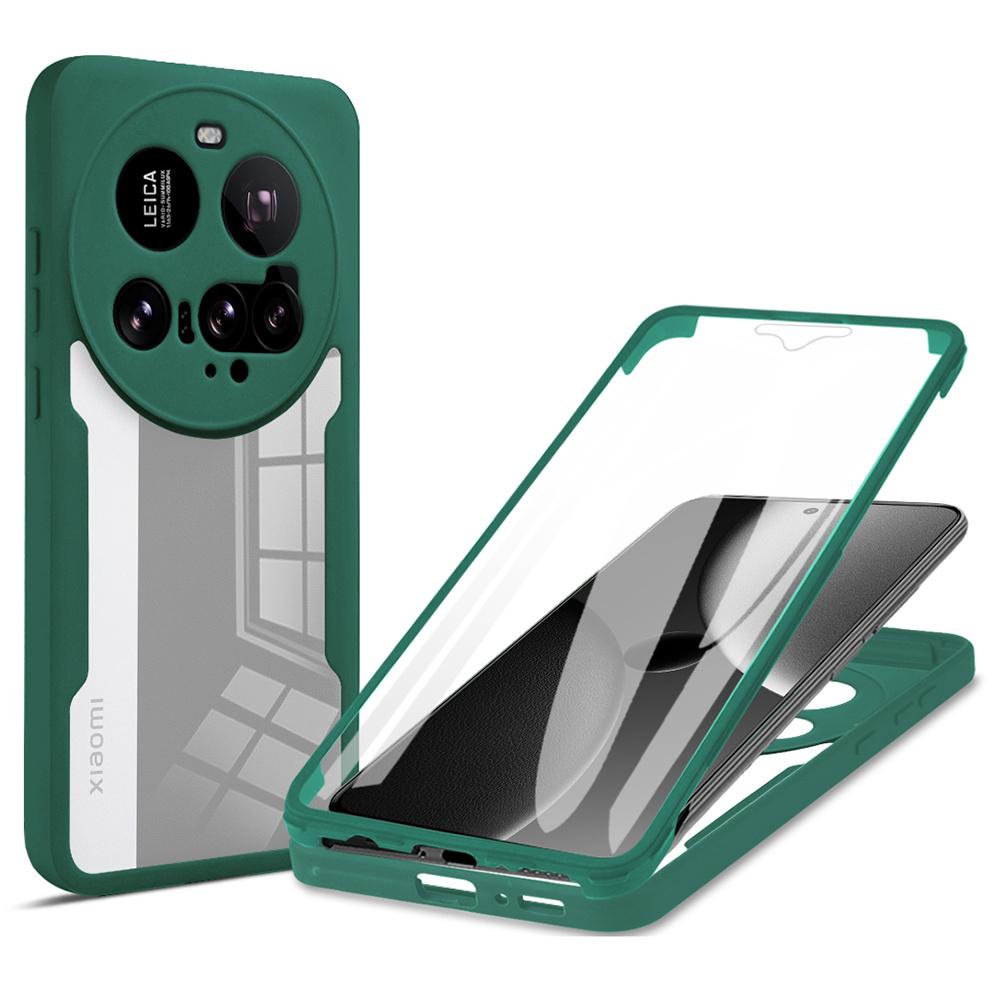 For Xiaomi 15 Ultra Case Acrylic+TPU Clear Phone Cover with PET Screen Film