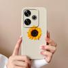 Case For Poco M6 Pro Sunflower Camera Protection Phone Cases For Xiaomi Poco M 6 M6Pro 4G 5G Soft Liquid Silicone Back Cover