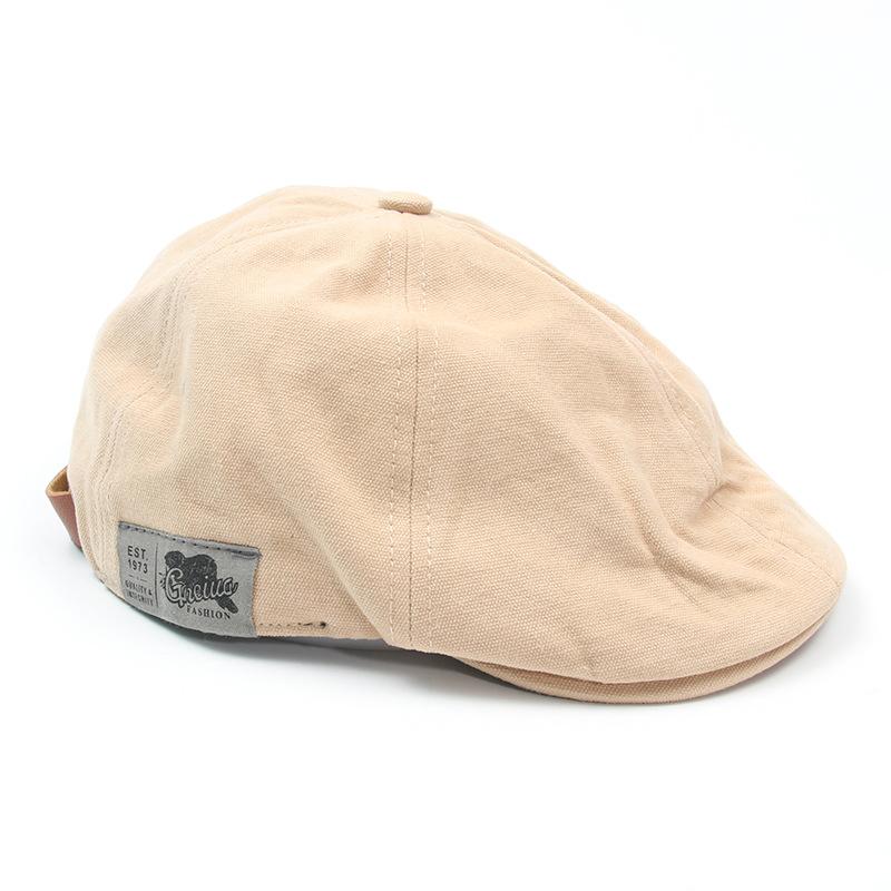 S32 Beret Men And Women New Japanese Street Fashion Brand Cloth Label Beret Cap
