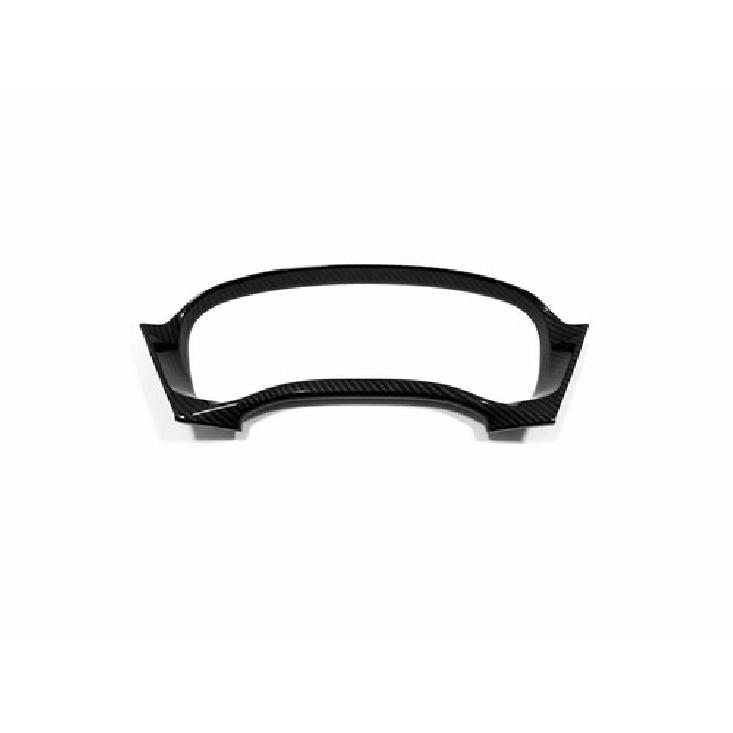 1Pcs Carbon Fiber Look Interior Dashboard Frame Trim For BMW X3 G01 2018-2021