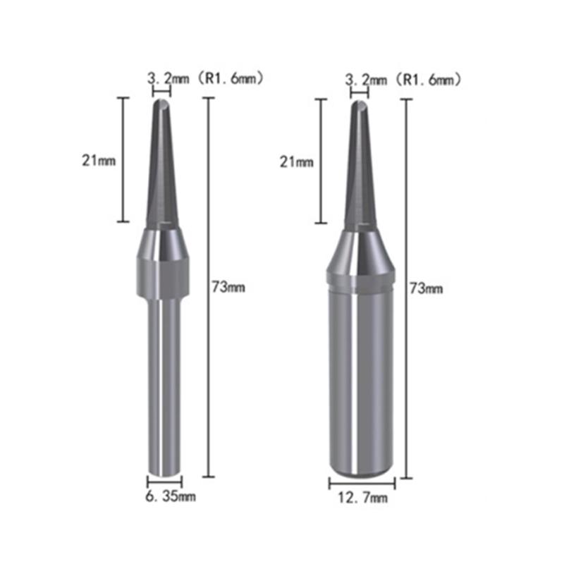 1/2pcs Woodworking Milling Cutter TCT Grooving Cutter V-Shaped Arc-shaped Slotter For Wood Bending Circular Groove Milling Tool