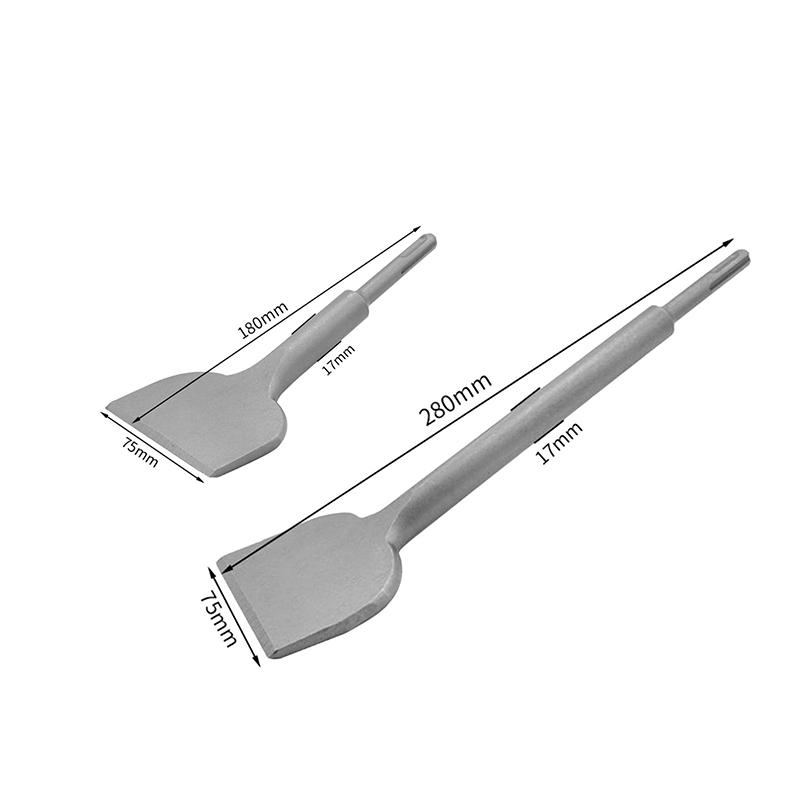 Tile Chisel Sds-Plus Bending Shovel Professional Tool For All Sds Plus Impact Hammers And Electric Hammers