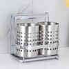 Well-ventilated Cutlery Holder Drain Utensil Rack Dinnerware Organizer  Kitchen Accessories