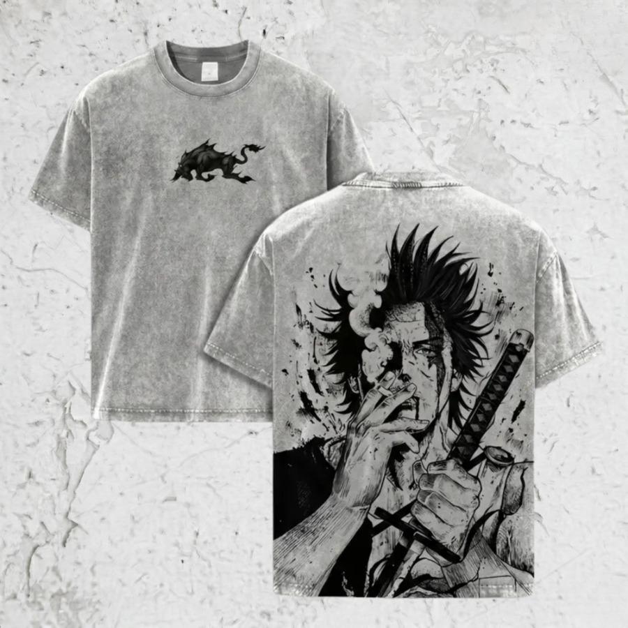 Vintage mazgāts krekls, Black Clover Yami