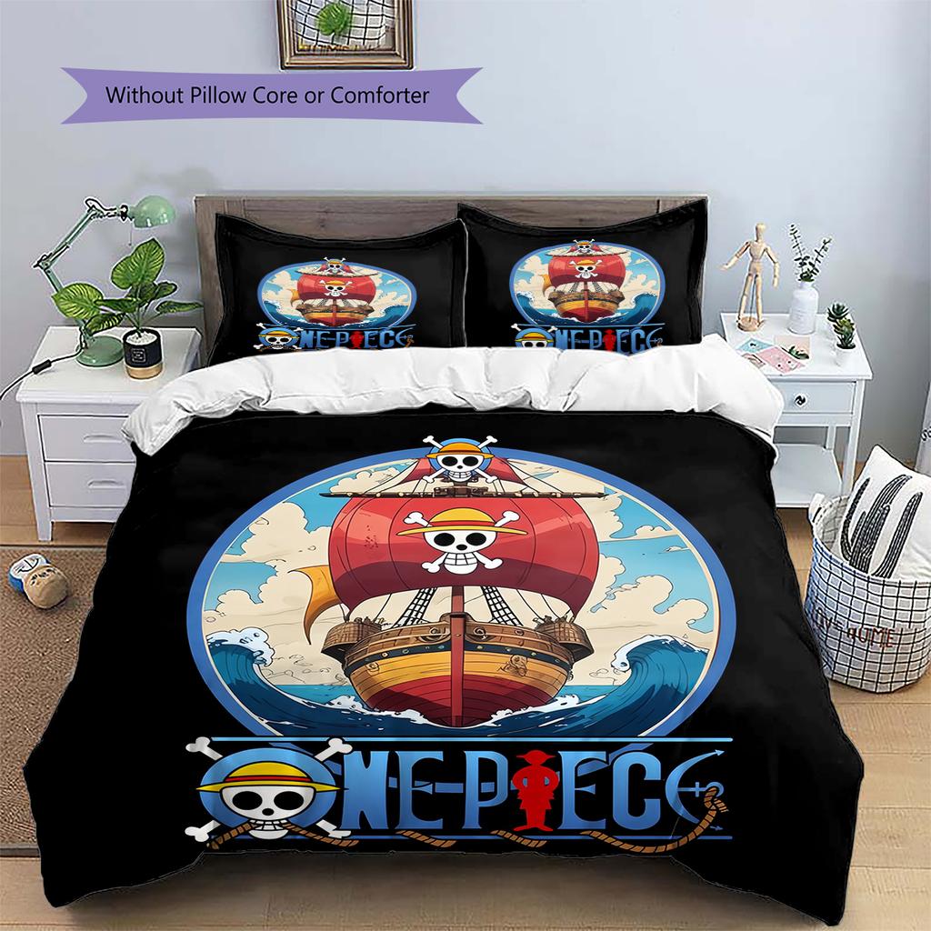 One Piece Dark Style Bedding Set Duvet Cover Pillowcase No Filler, Soft Home Bedroom Decor, Perfect Gift for Fans.chl