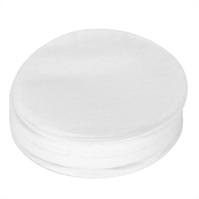 100 PCS Set Unbleached Paper Coffee Filter Paper Odorless Dia. 68mm Replacement Filter Round Shape Dia. 60mm