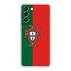 Portugal Flag Soccer 7 Phone Case For Samsung Galaxy S22 5G S20 Ultra S21 FE 5G S10E S9 S8 S10 Plus Note 20 10 Soft Clear Cover