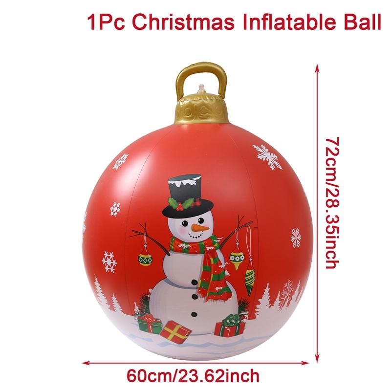 Christmas Giant Inflatable Balloon Christmas Party Decoration 2026 Xmas Santa Claus Balloon Navidad Natal New Year Gift 2026