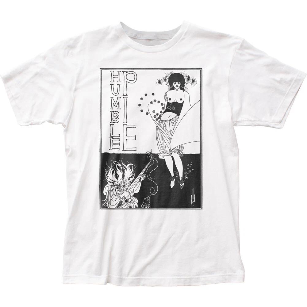 Humble Pie Aubrey Beardsley Mens T Shirt Rock Roll Music Classic Tee New White