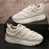 Mode Herren Sneaker Walking Herren Freizeitschuhe Modemarke Leder Männlich Mann Sneaker Schuhe für Herren Designer Plateau Herrenschuhe