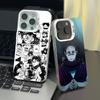 Jujutsu Kaisen Chos Phone Case for iPhone 17 17Air 16 15 14 13 12 11 Pro Max Plus Colorful Silver
