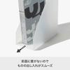Storage Cases A4 File Set of W x D x H W x D x H All White Made in Desktop Upright Series Cumulative Sales Exceeding 10 Million Stylish Like-it Boxes,