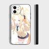 Seia Anime Games Blue Archive Phone Case For IPhone 17 Air 16 15 14 13 Pro Max 11 12 Black Silicone Cover