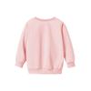 European sizes Spring Autumn Casual Children's Retro Cross Slogan Round Neck Sweatshirt, Distressed Brushstroke Cross Print Boy's Long Sleeve Top.