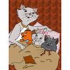 Disney Diamond Painting Cats Adventure Illustration Mosaic Art DIY Cross Stitch Embroidery Set Full Diamond Home Decor Gift