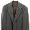 Prada Made In Italy Wool Tailored Jacket 48 Gray Men's Used