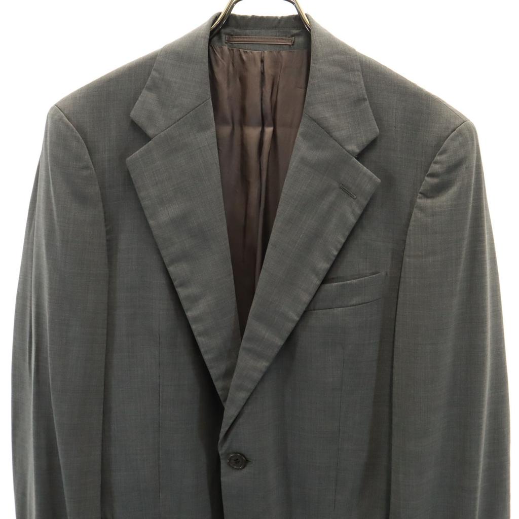 Prada Made In Italy Wool Tailored Jacket 48 Gray Men's Used