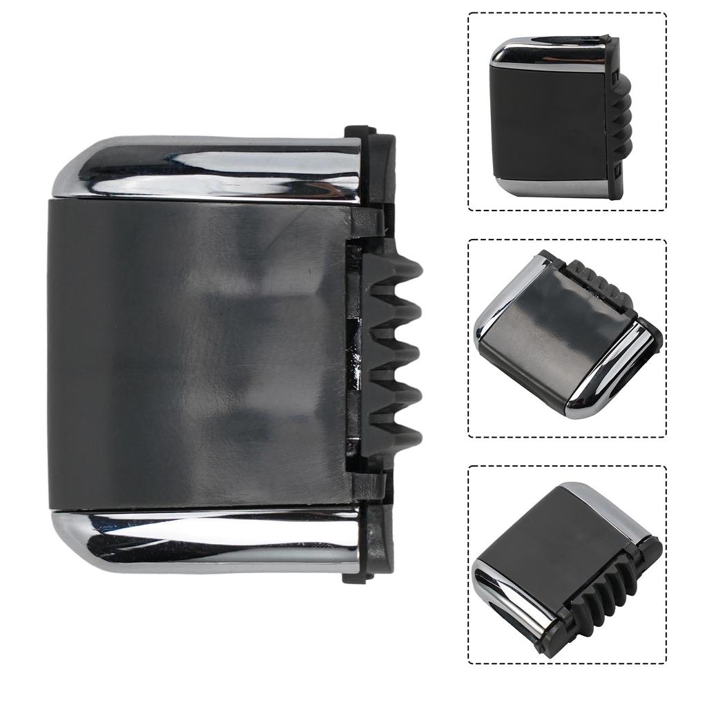 ABS Paddle Clip AC Vent Black Front Gray High-quality
