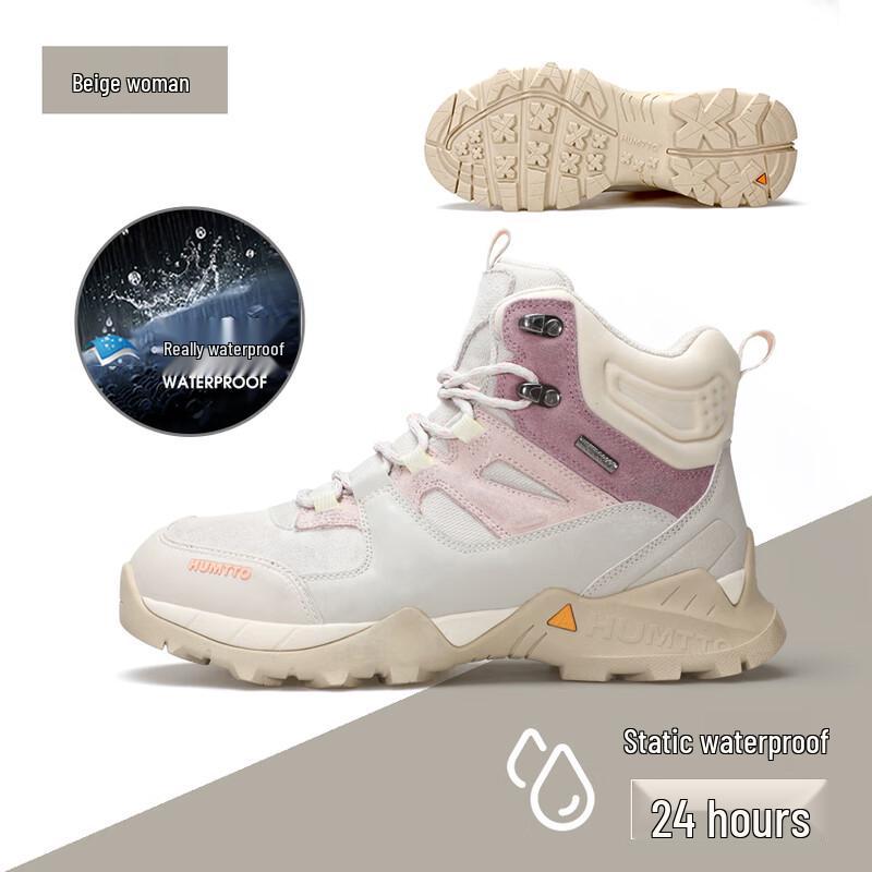 

HUMTTO Women s High-Top Waterproof Hiking Shoes 36