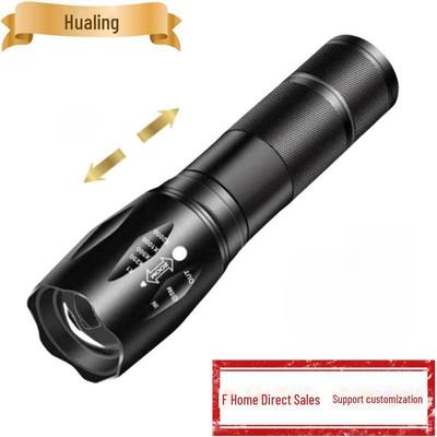 Portable T6 Aluminum Alloy USB Rechargeable Mini Zoom LED Flashlight