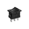 5Pcs Black SPST On/Off KCD1 Power Buttons Push Button Switches Rocker Switch 15x21mm