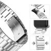 Samsung Galaxy Fit 3 İçin Paslanmaz Çelik Kordon Metal Bileklik Lüks İş Bandı Samsung Galaxy Fit3 SM-R390 Aksesuarları