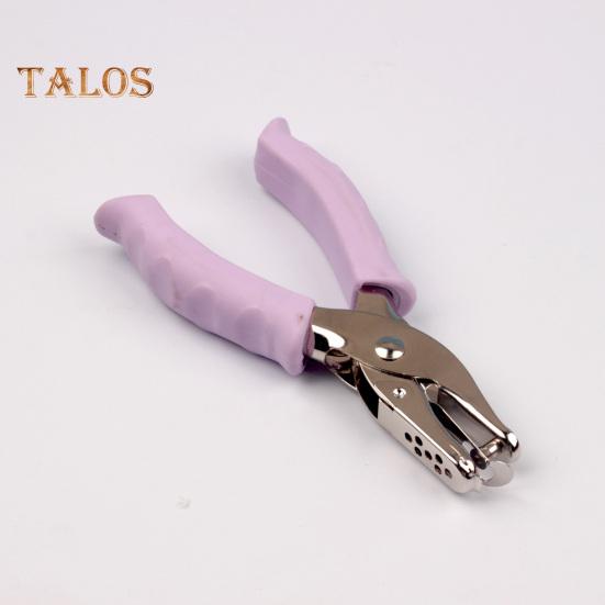 Dziurkacz jednootworowy w jasnych kolorach z ergonomicznym silikonowym uchwytem Kompaktowy dziurkacz do papieru dla dzieci i dorosłych Artykuły biurowe