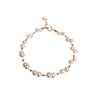 Freshwater Pearl Fish String Weaving Patterned Small Pearl Hand Chain Design Bracelet