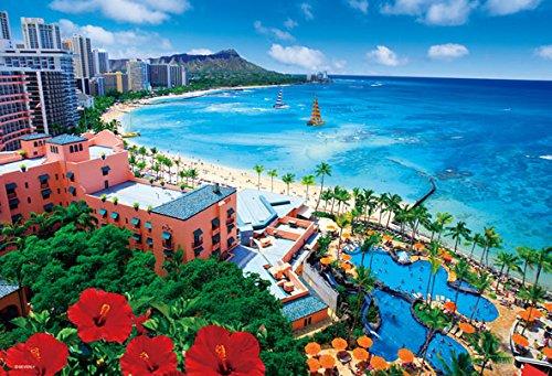 

300 piece jigsaw puzzle Shining Waikiki Beach (26x38cm)