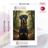 Rottweiler Pattern  3pcs 100% Round Full Drill 5D DIY Diamond Painting Embroidery Cross Stitch Rhinestone Décor