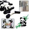 Magnet Refrigerator Sticker Soft Plush Panda Fridge Festival Gifts Tourism Souvenir Fridge Magnet Home Decor Greek Plush Toy