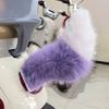 Remote Control Car Tail with Motion Sensor Plush Animal Tail for Vehicle Decoration And Cosplay USB Rechargeable Novelty Gift for Car Enthusiasts