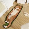 Cat Bedroom Mat Animal Shaped Rug Funny Machine Washable Cute Cartoon Runner Floor for