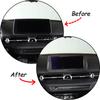 Real Carbon Fiber GPS Navigation Panel Cover Trim For Toyota Supra A90 19-24