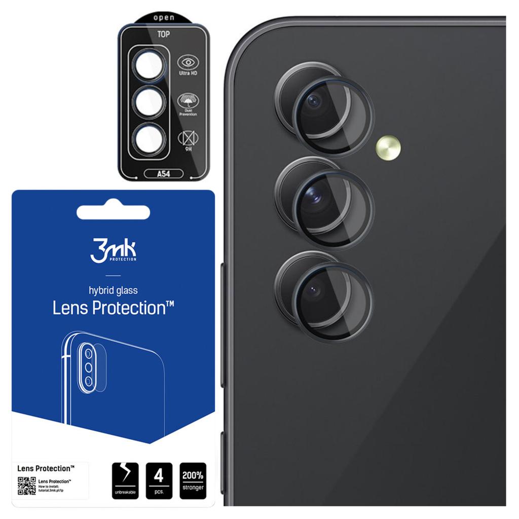Samsung Galaxy A54 5G - 3Mk Lens Protection Pro Black