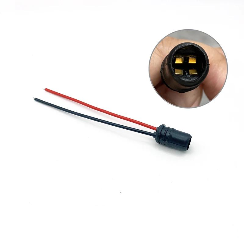 1/20PCs Car T10 Lamp Holders Brake Tail Instrument Lamp Sockets Round Lamp Socket Safety Flame Retardant Material Auto Parts