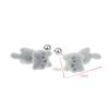 Cute Flocking Cat Earrings Adorable Kitty Stud Earrings Dainty Trendy Animal Jewelry For Women Unique Gift For Cat Lovers