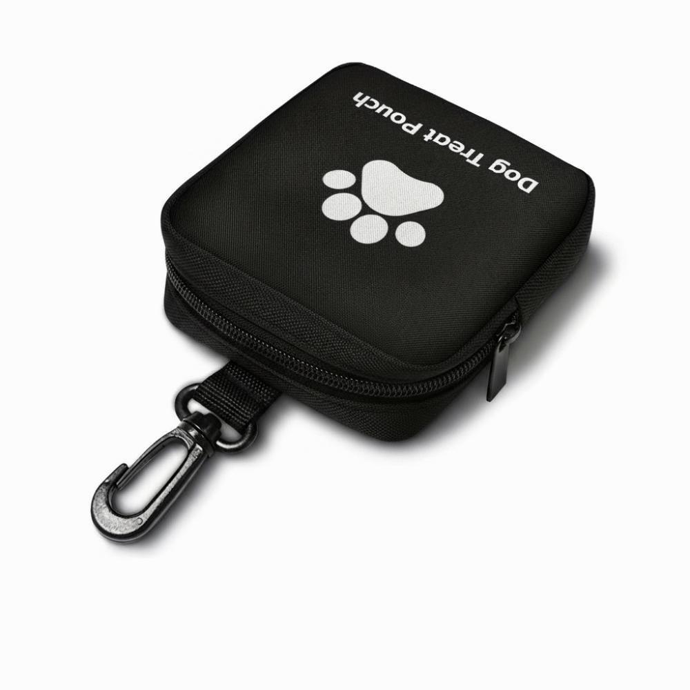 Zipper Closure Pet Training Reward Pouch Leak-Proof Pet Snack Container  Outdoor Training