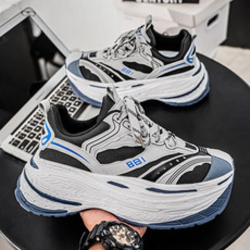 

Men s shoes 2025 autumn new fashion and comfortable sports and leisure dad shoes versatile trend increase platform shoes men 44