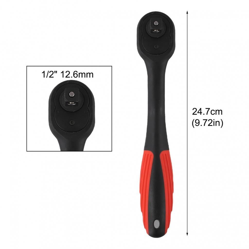 72 Tooth Ratchet Quick-Release Wrench Ratchet Wrench Set Efficient Loosening