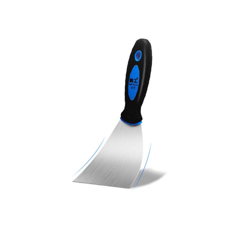 Penggong Tool Set: Plastic Mud Scraper, Trowel, Cement Box, Sandpaper Wipe, Stainless Steel Putty Knife, Spatula, Storage Bag