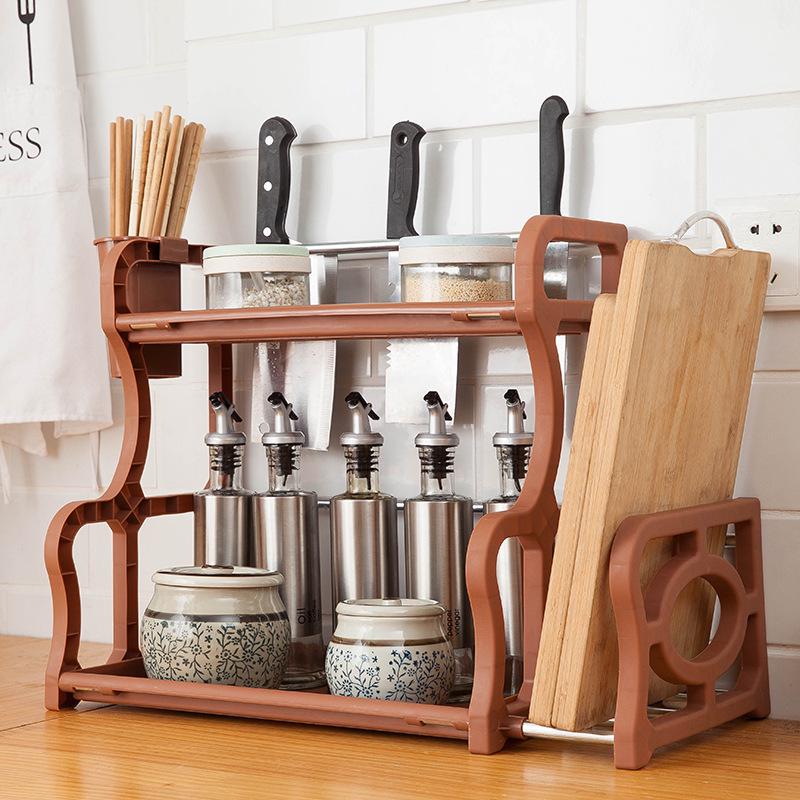 

Креативная кухонная многофункциональная полка Jm14