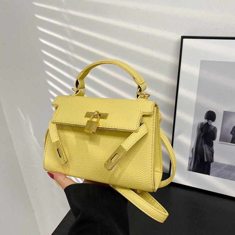 Popular Solid Color Women's Bags Hundred Crossbody Bags Premium Sense Handbags Female