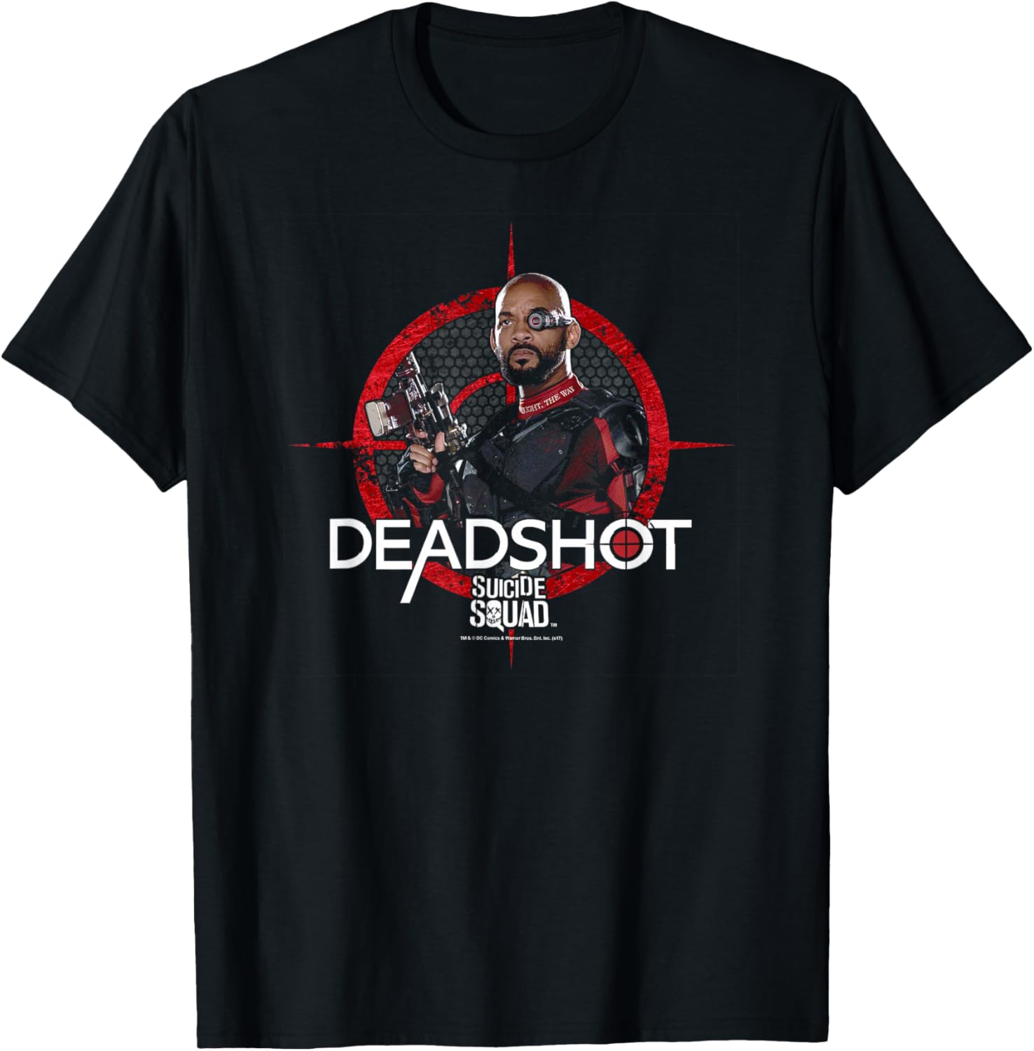 Suicide Squad Deadshot Target T-Shirt S
