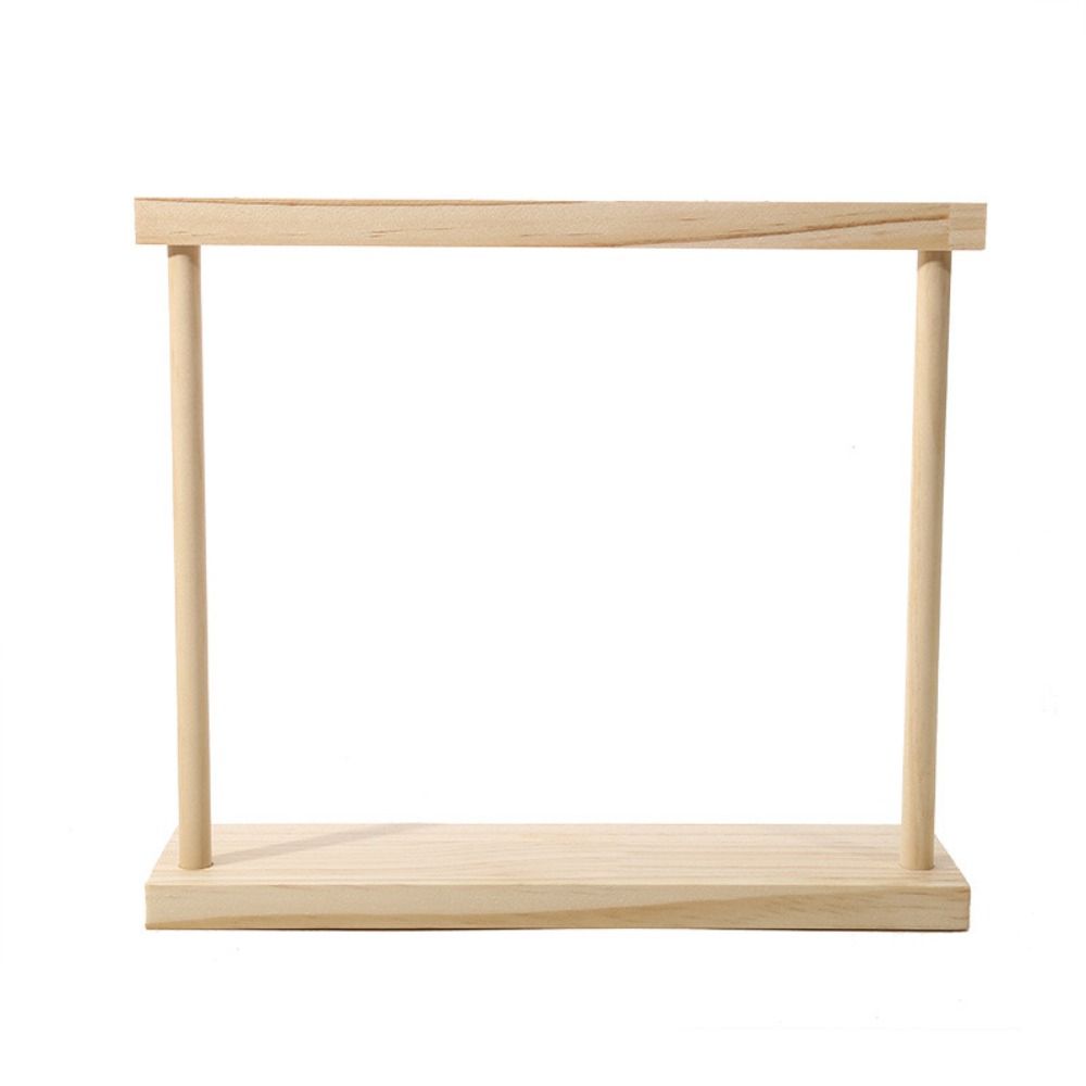 Exquisite Wood Necklace Stand Portable Jewelry Jewelry Holder Simple Necklace Hanging Rack  Home