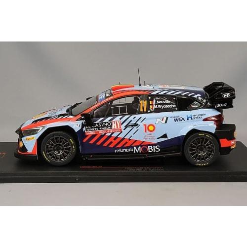 IXO 1/18 Hyundai I20 N Rally 1 2024 Monte Carlo Rally Winner #11 T.N. Neuville/M. Widag