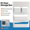RV Storage Door Holder Waterproof Space Saving Multi-Compartment RV Must Haves Modern Storage Box For Boat Motorhome Trailer