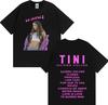 Hot Sale Rapper Tini Stoessel Futtura Album Tour 2025 Hip Hop Tshirt High Quality T-shirt Mens Women Casual Tee Shirts Fans Gift