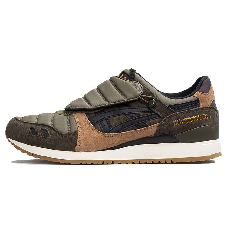 

Кроссовки унисекс ASICS Limited Edt x SBTG x Gel Lyte 3 Monsoon Patrol Brown Aloe Black 1191A066-200